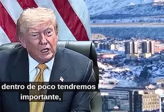 Donald Trump insiste en que Groenlandia debe estar bajo el control de Estados Unidos