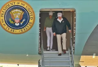 Donald Trump visita Florida tras el paso del devastador huracán Irma