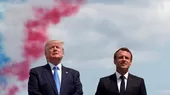 Trump y Macron rindieron homenaje a veteranos del desembarco de Normandía - Noticias de emmanuel-macron
