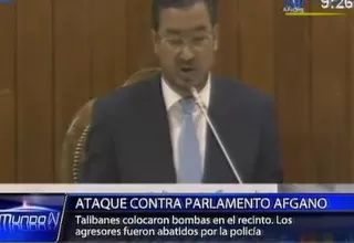 Mueren dos civiles en ataque talibán contra el Parlamento afgano