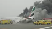 Dubái: avión de Emirates sufre accidente tras aterrizar - Noticias de dubai