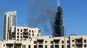 Dubái investiga las causas del incendio de lujoso hotel  - Noticias de dubai