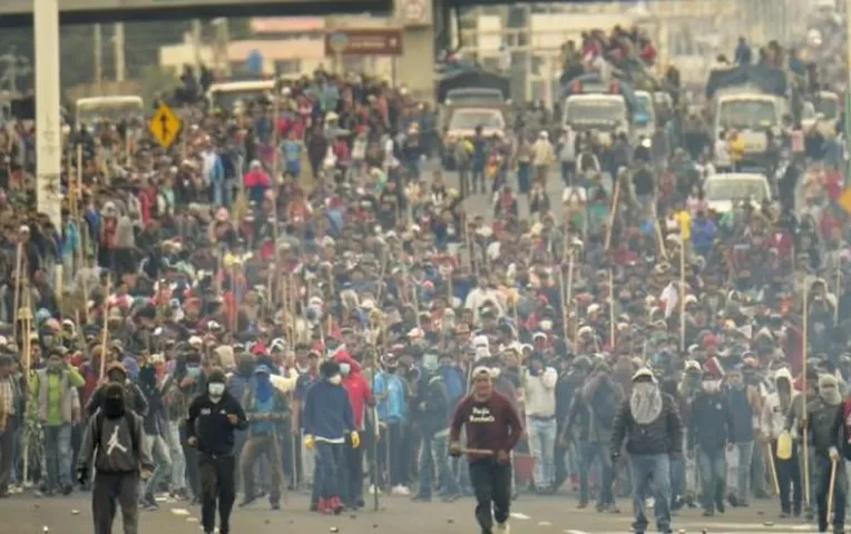 Protestas en Quito