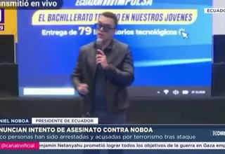 Ecuador: Atacan caravana presidencial de Daniel Noboa