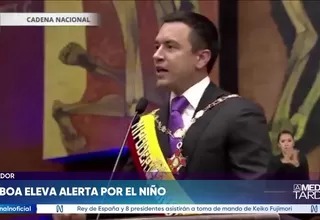 Ecuador declara alerta naranja en 17 provincias por El Niño