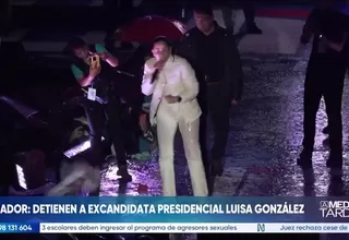 Ecuador: Detienen a Luisa González por presunto lavado de dinero