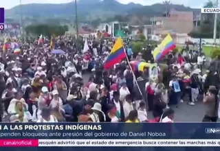 Ecuador: Fin a las protestas indígenas