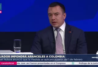 Ecuador impondrá arancel del 30% a importaciones de Colombia