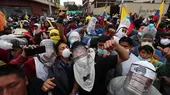 Ecuador: Policía e indígenas se enfrentan en noveno día de protestas  - Noticias de dia-policia