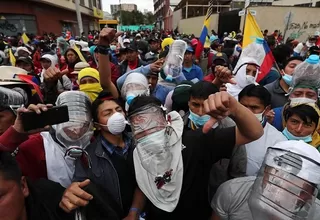 Ecuador: Policía e indígenas se enfrentan en noveno día de protestas 