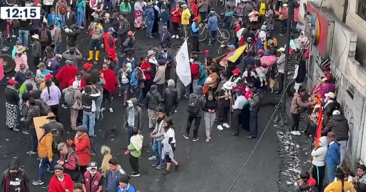 Ecuador: Protestas de grupos indígenas