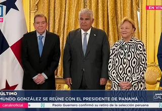 Edmundo González se reunió con varios expresidentes en Panamá