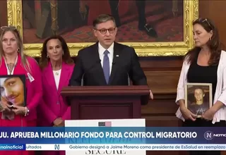 EE. UU. aprueba millonario fondo para control migratorio