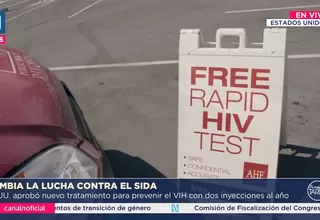 EE. UU. aprueba tratamiento inyectable contra el VIH