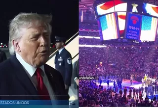 EE. UU.: Presidente Donald Trump fue abucheado en la final de la NBA