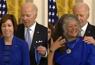 EE. UU.: Joe Biden condecoró a dos hispanas con la Medalla Presidencial de la Libertad