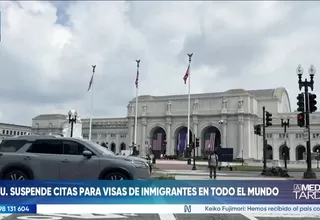 EE. UU. suspende citas para visas de inmigrante a nivel global