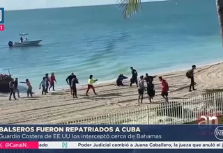 EE.UU: Unos 16 balseros fueron repatriados a Cuba