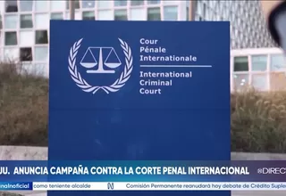 EE.UU. anunció campaña contra la Corte Penal Internacional