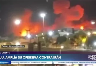 EE.UU. bombardeó más de 80 objetivos militares en territorio de Irán