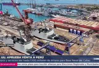 EE.UU. construirá nueva base naval del Callao por US$ 1,500 millones