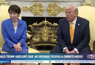 EE.UU: Donald Trump descarta envío de tropas a Irán