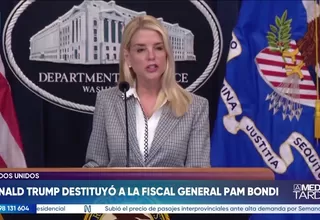 EE.UU: Donald Trump destituyó a la a fiscal general Pam Bondi