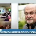 EE.UU.: Escritor Salman Rushdie fue atacado