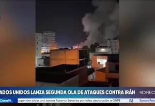 EE.UU. lanzó la segunda ola de ataques contra Irán