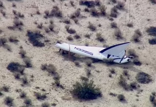 EE.UU.: Un muerto y un herido grave tras explosión de nave espacial Virgin Galactic