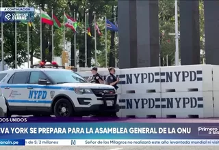 EE.UU.: Nueva York se prepara para la Asamblea General de la ONU
