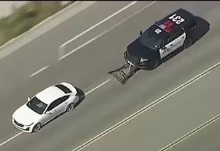 EE.UU.: Persecución policial en California termina con un fallecido tras choque