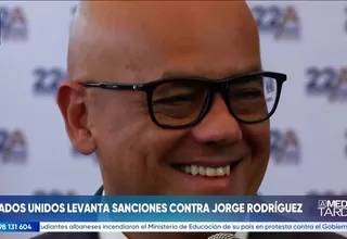 EE.UU retira sanciones contra el líder chavista Jorge Rodríguez