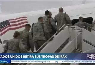 EE.UU. retira sus tropas de Irak tras misión contra los yihadistas