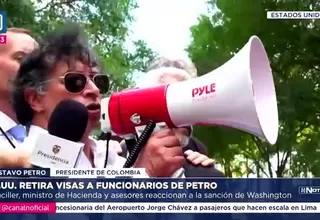 EE.UU. retira visas a miembros del gobierno de Gustavo Petro