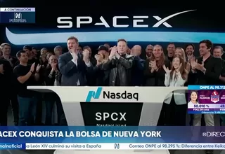 EE.UU.: SpaceX de Elon Musk conquista la Bolsa de Nueva York