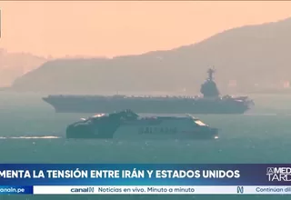 EE.UU. su refuerza presencia militar ante tensión con Irán