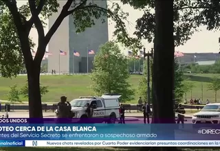 EE.UU: Un tiroteo cerca de la Casa Blanca dejó dos heridos