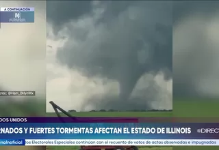 EE.UU.: Tornados y tormentas afectaron estado de Illinois