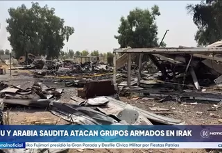 EE.UU. y Arabia Saudita atacan grupos armados en Irak