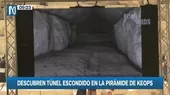 Egipto: Descubren túnel escondido en la pirámide de Keops - Noticias de jada-pinkett-smith