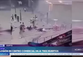 Egipto: Tres muertos y 17 heridos deja explosión en restaurante