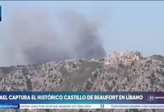 El Ejército israelí capturó el histórico Castillo de Biufort en el sur del Líbano