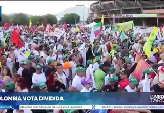 Colombianos votan hoy para elegir presidente en medio de una gran división