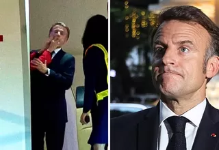 Emmanuel Macron niega pelea con su esposa tras video viral