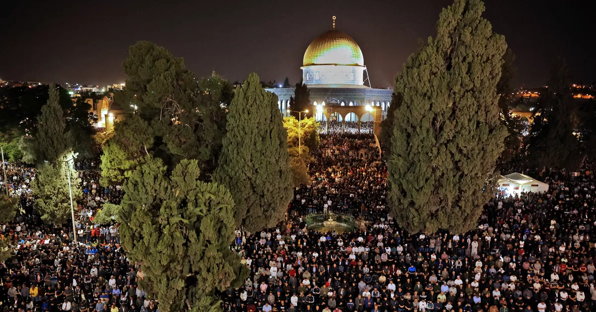 Las emocionantes imágenes de la Noche del Destino en Jerusalén