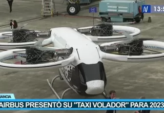 Francia: Airbus presentó su "taxi volador" para 2023