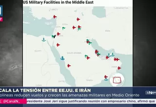 Escala tensión entre Estados Unidos e Irán
