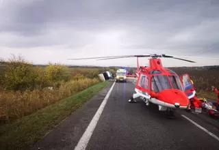 Eslovaquia: Al menos 13 muertos y 20 heridos en choque de bus y un camión