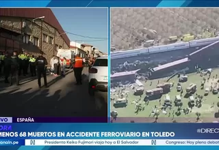 España: Choque de trenes de alta velocidad en Toledo deja al menos 68 fallecidos